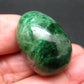 Gem Tsavorite Garnet Egg From Tanzania - 32.05 Grams - 1.3"