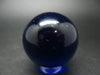 Fine Blue Andara Glass Sphere Ball From California - 1.4" - 66.7 Grams