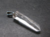 Lemurian Quartz Crystal Pendant From Brazil - 2.0" - 7.05 Grams