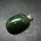 Nephrite Jade Cabochon Pendant From Canada - 1.2" - 6.88 Grams