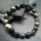 Impactite Genuine Bracelet ~ 7 Inches ~ 10mm Tumbled Beads