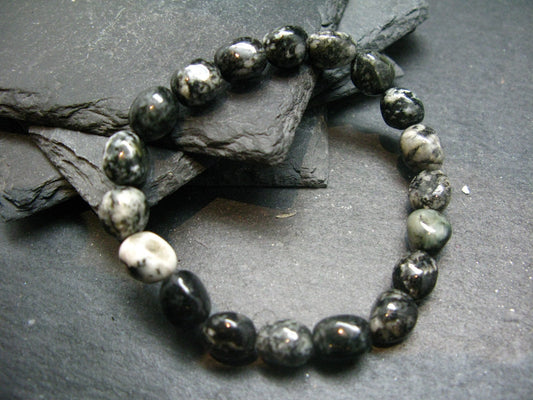 Impactite Genuine Bracelet ~ 7 Inches ~ 10mm Tumbled Beads