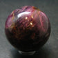 Genuine Ruby Corundum Sphere from India - 1.5" - 106.66 Grams