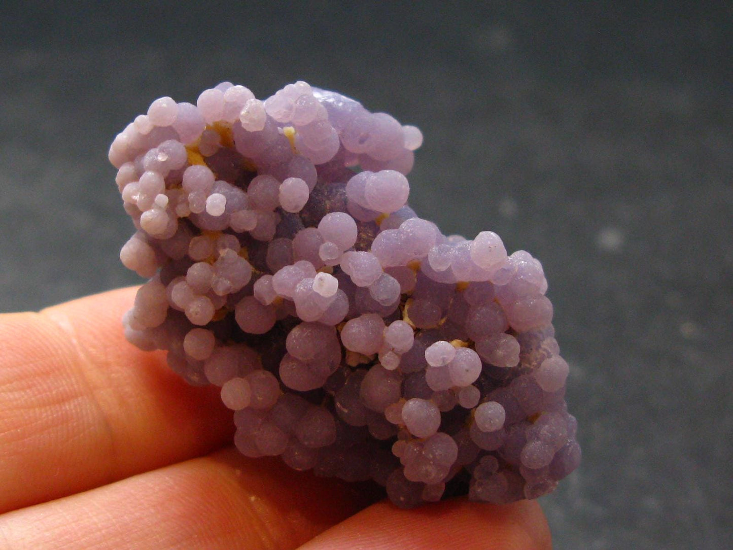 Purple Grape Agate Cluster From Indonesia - 1.4"