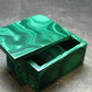 Rich Vibrant Green Malachite Box From Congo - 1.5" - 41.42 Grams
