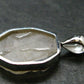 Very Rare White Cryolite 925 Silver Pendant from Greenland - 1.0" - 3.24 Grams