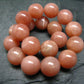 Pink Moonstone Genuine Bracelet ~ 7 Inches ~ 10mm Round Beads