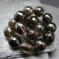 Smoky Quartz Genuine Bracelet ~ 7 Inches ~ 12mm Facetted Beads