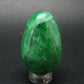 Gem Tsavorite Garnet Egg From Tanzania - 54.22 Grams - 1.7"