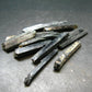 Lot of 10 Rare Aegirine Crystals From Malawi - 35.06 Grams