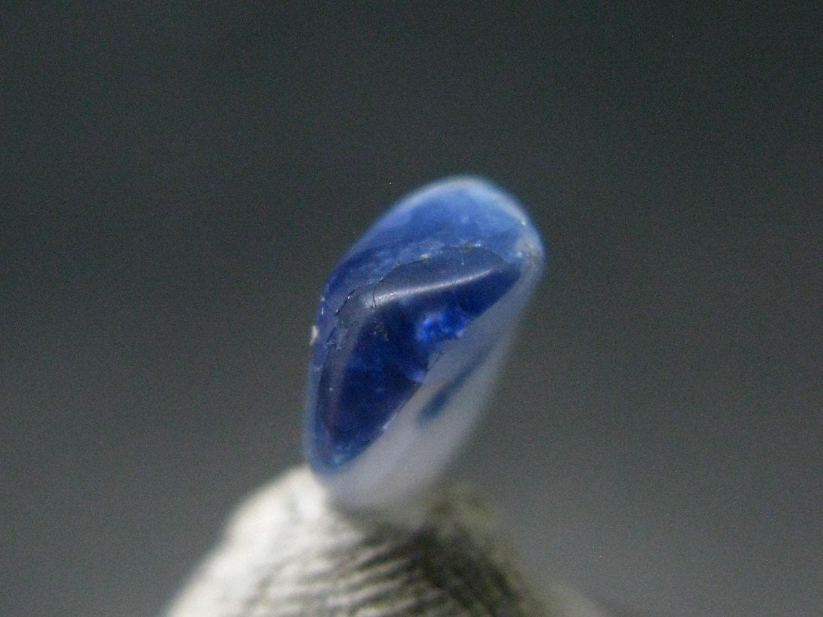 Gem Benitoite Polished Stone From California - 1.25 Carats - 8x6mm