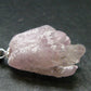 Symbol of Love and Beauty!! Natural Rose Quartz Pendant In 925 Silver From Brazil - 1.1" - 3.88 Grams
