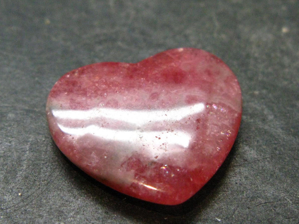 Rhodochrosite Heart from Argentina - 0.8" - 5.27 Grams