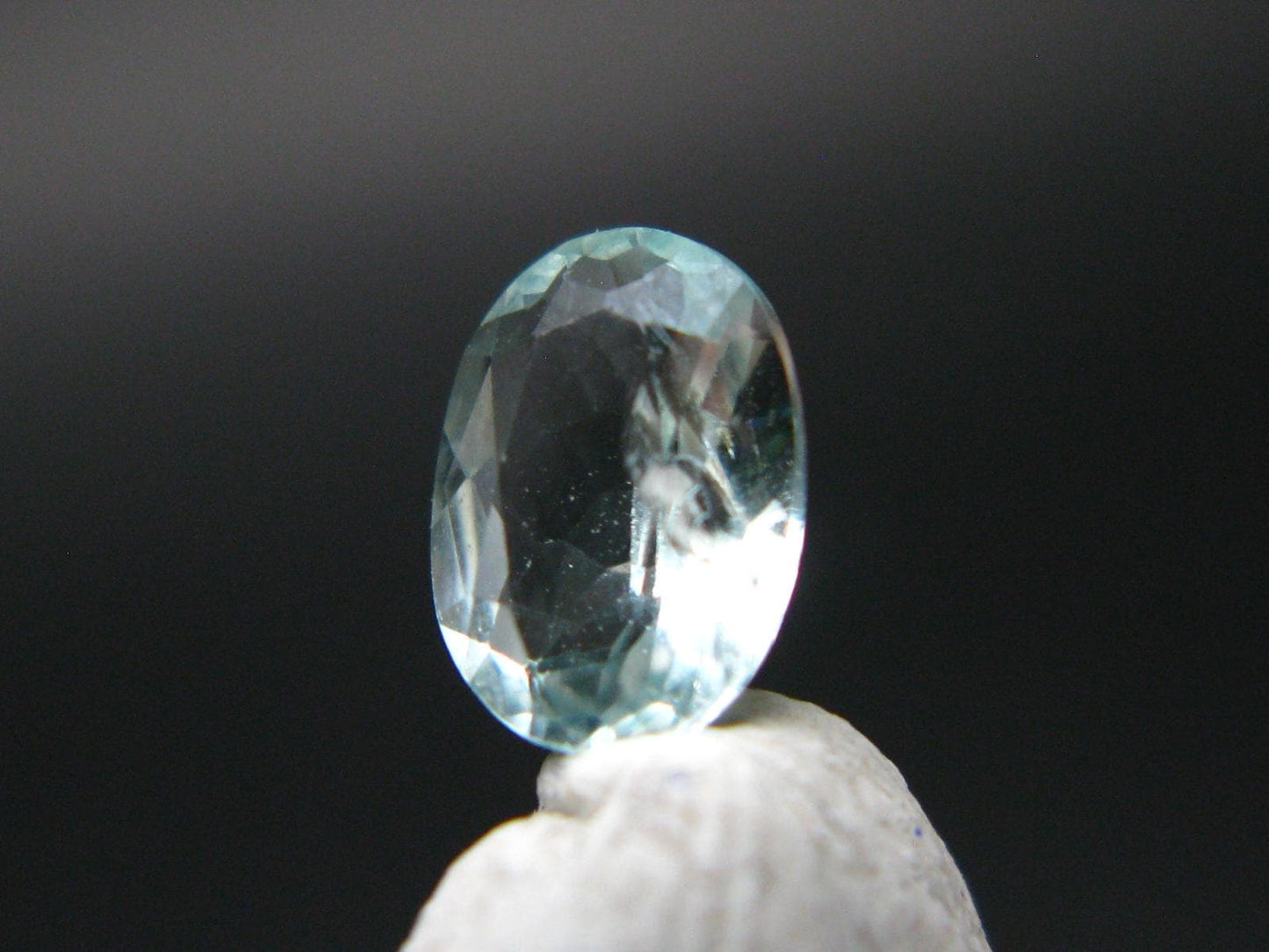 Gem Blue Amblygonite Cut Stone From Brazil - 0.60 Carats