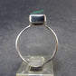 Uvarovite (Green Chromium Garnet) Cluster Silver Ring from Russia - Size 8.5 - 5.02 Grams