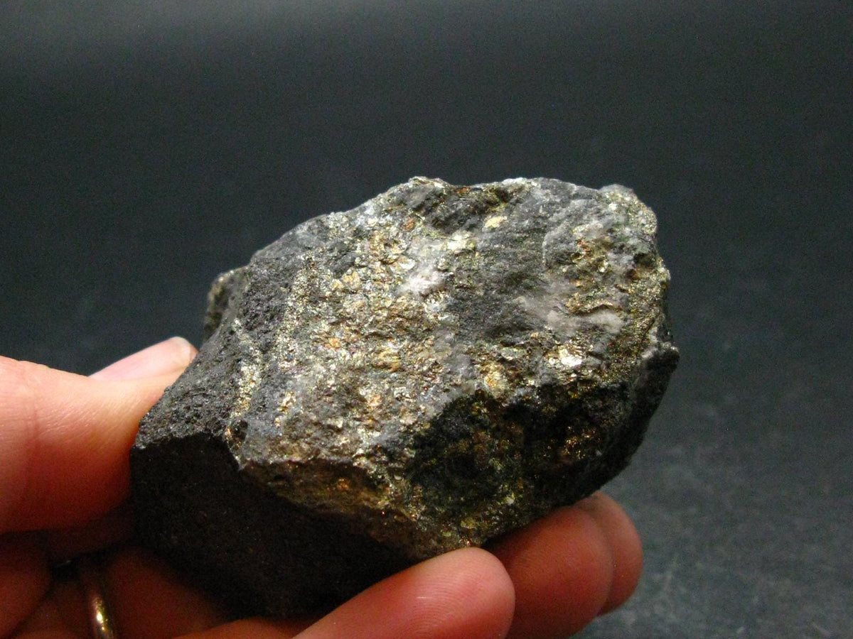 Healers Gold Pyrite With Magnetite Raw Stone From USA - 2.1" - 201.27 Grams