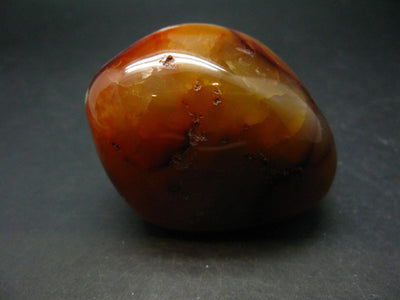 Carnelian Tumbled Stone From Madagascar - 2.4" - 191.26 Grams