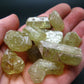 Lot of 10 Gem Golden Apatite Crystals From Mexico