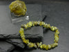 Chrysoberyl Genuine Bracelet ~ 7 Inches ~ 8mm Crystal Beads