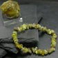 Chrysoberyl Genuine Bracelet ~ 7 Inches ~ 8mm Crystal Beads