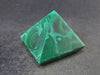 Rich Vibrant Green Malachite Pyramid From Congo - 1.2" - 30.1 Grams