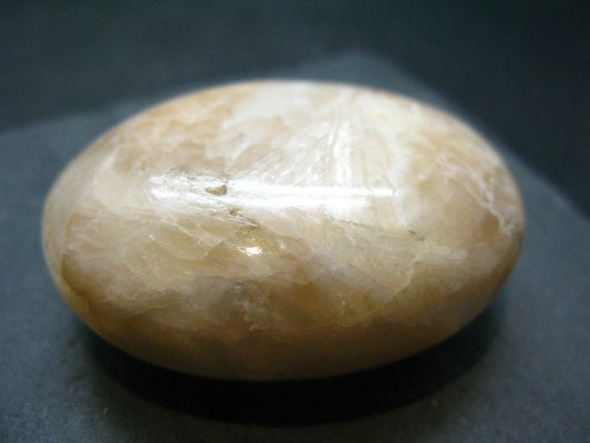 Unique Stilbite Tumbled Stone From India - 2.1"
