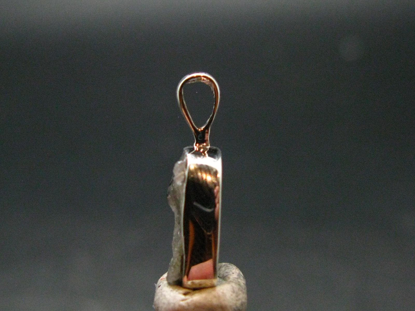 Phenakite Phenacite Crystal Silver Pendant From Russia - 0.7" - 1.0 Grams