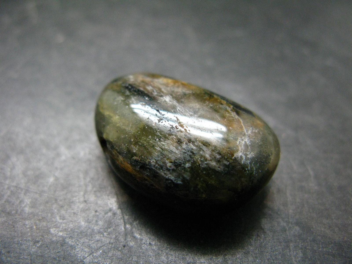 Rare ISUA Stone Metal Free Pendant From Greenland - 1.2" - 11.85 Grams