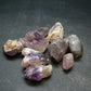 Lot Of 10 Rare Brandenberg Brandberg Amethyst Quartz Crystals From Namibia - 49.08 Grams