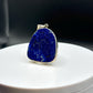 Natural Azurite Statement Charm | Sterling Silver Setting