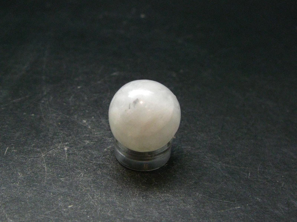 Gem Moonstone Sphere from India - 0.7" - 10.13 Grams