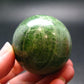Gem Chrome Diopside Ball Sphere From Russia - 1.8"- 164.44 Grams