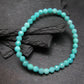 Amazonite Genuine Bracelet ~ 7 Inches ~ 5mm Facetted Beads