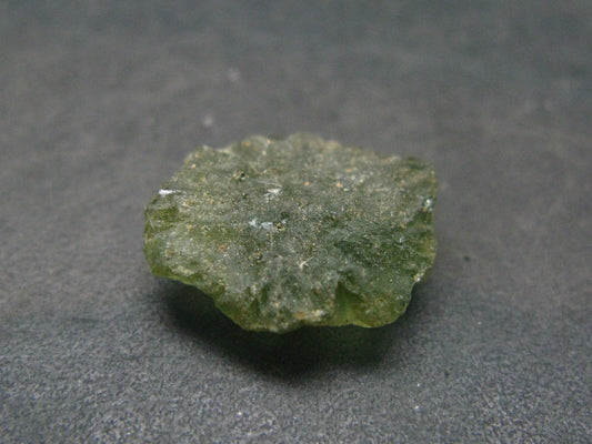 Moldavite Tektite Raw Piece from Czech Republic - 0.7" - 6.50 Carats - 1.30 Grams