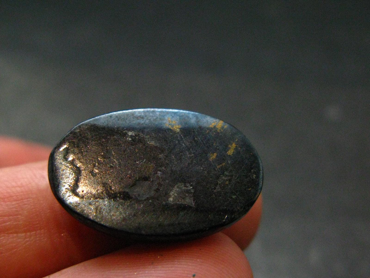 Covelite Covellite Cabochon From Peru - 0.8" - 3.84 Grams