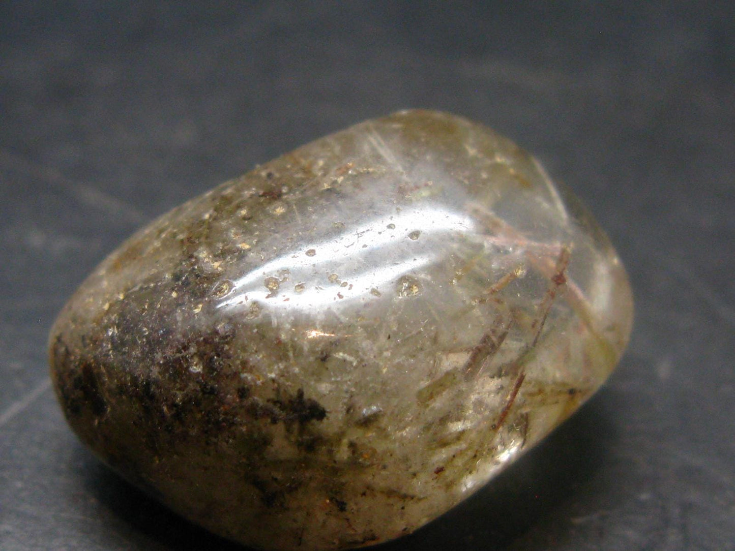 Rare Witches Finger Quartz Crystal Tumble From Zambia - 1.1" - 15.78 Grams