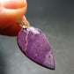 Rare Silver Stichtite Pendant from Australia - 1.3"