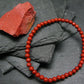 Red Jasper Genuine Bracelet ~ 7 Inches ~ 4mm Round Beads