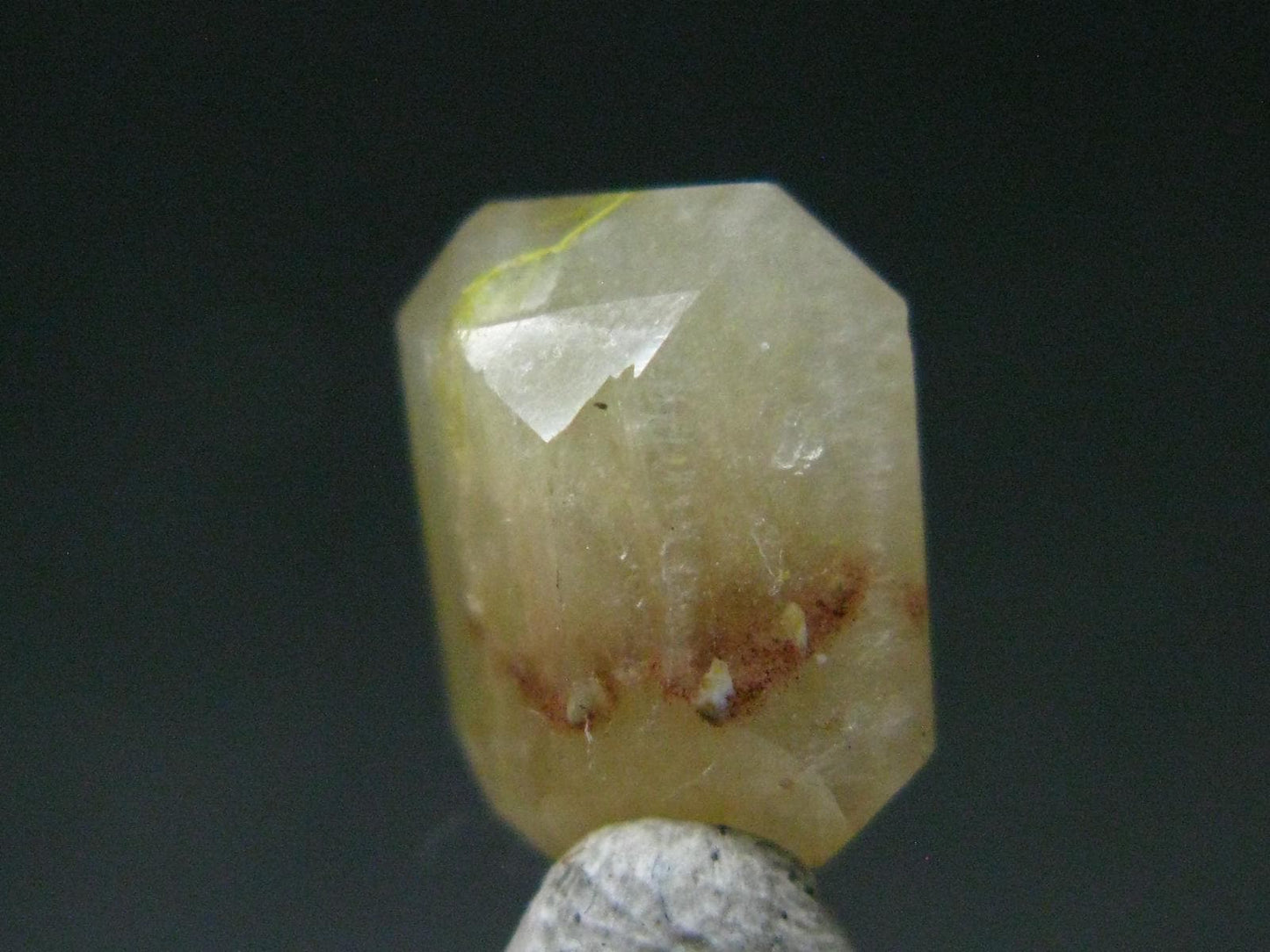 Rare Gem Thompsonite Cut Stone from India - 2.02 Carats