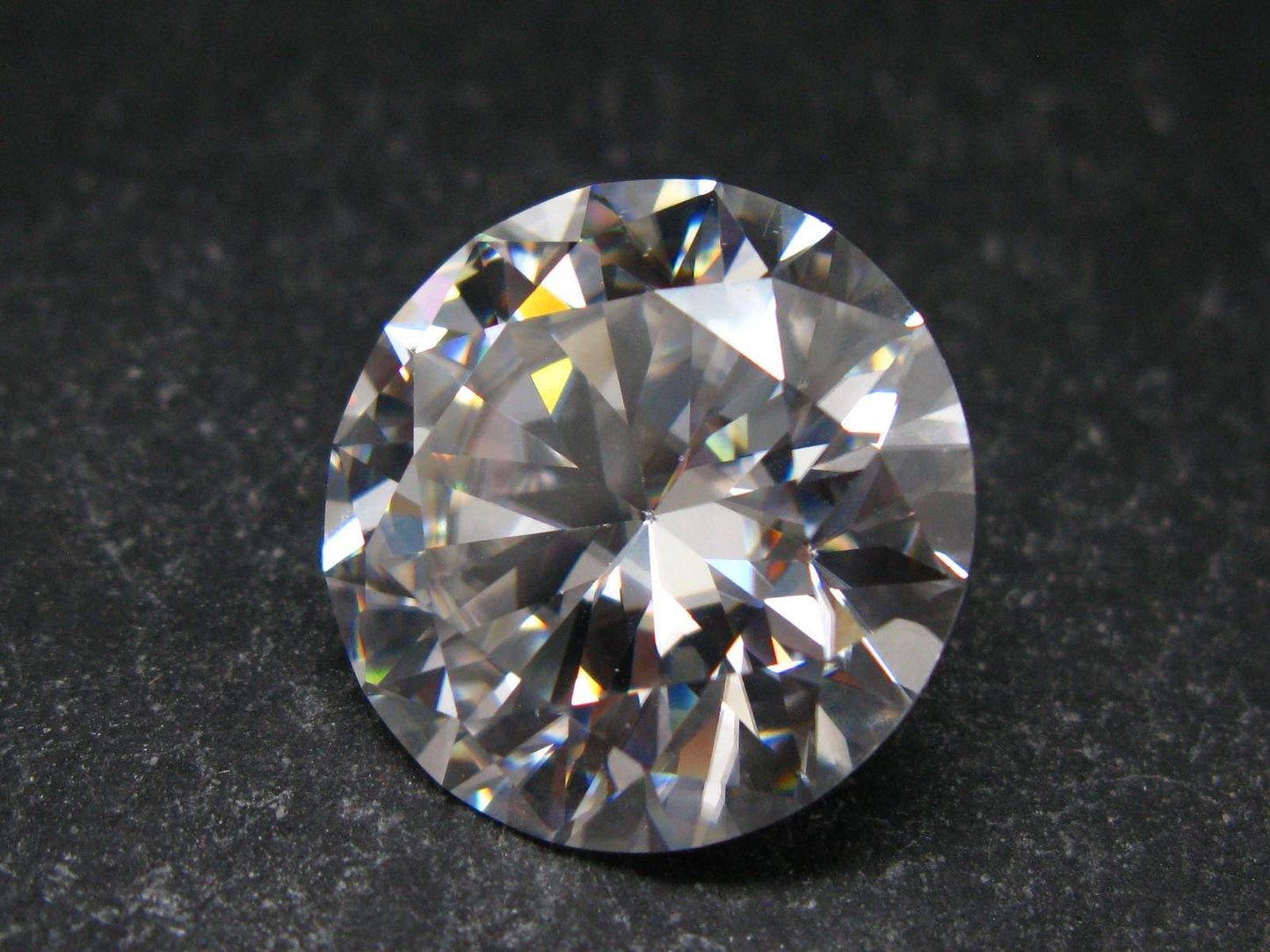 Gem Moissanite Facetted Cut Stone - 23.36 Carats
