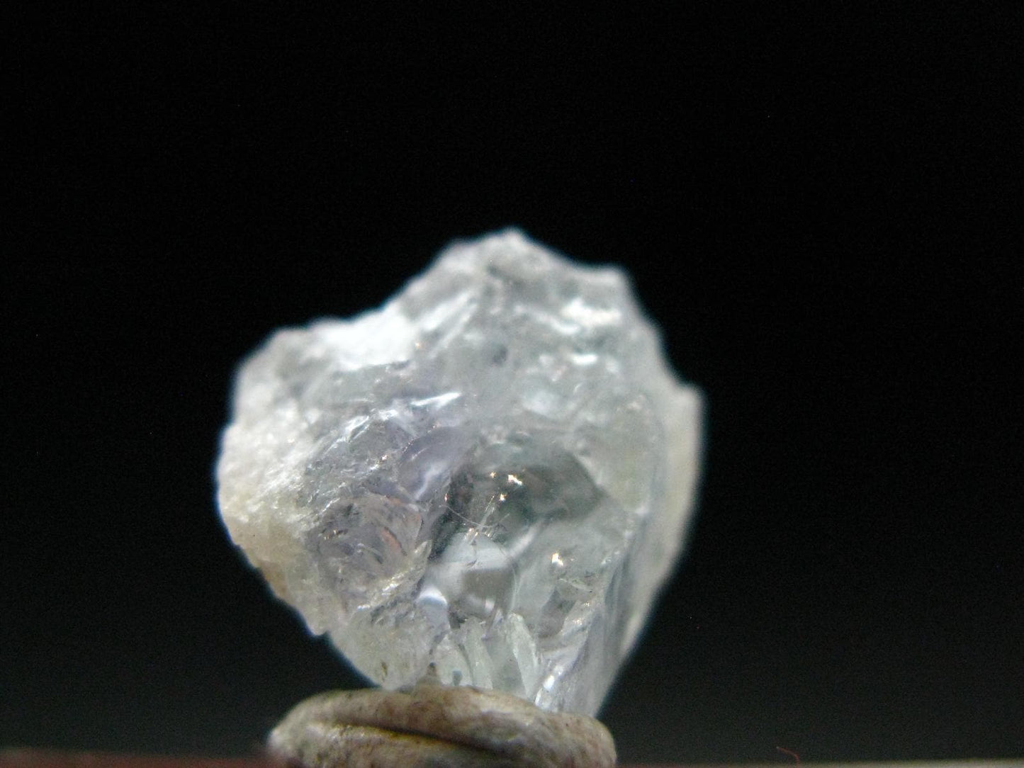 Rare Gray Herderite Crystal from Africa - 0.4" - 1.25 Grams