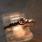 Genuine Alexandrite Gem Silver Ring From Russia - Size 6.25 - 0.91 Grams
