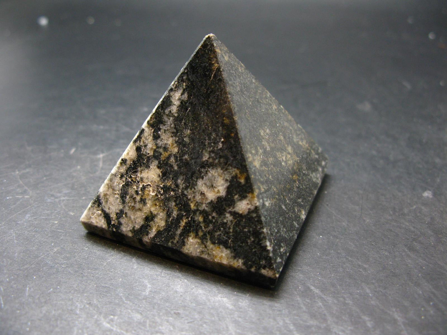 Rare Impactite Pyramid From Norway - 2.1" - 156.43 Grams