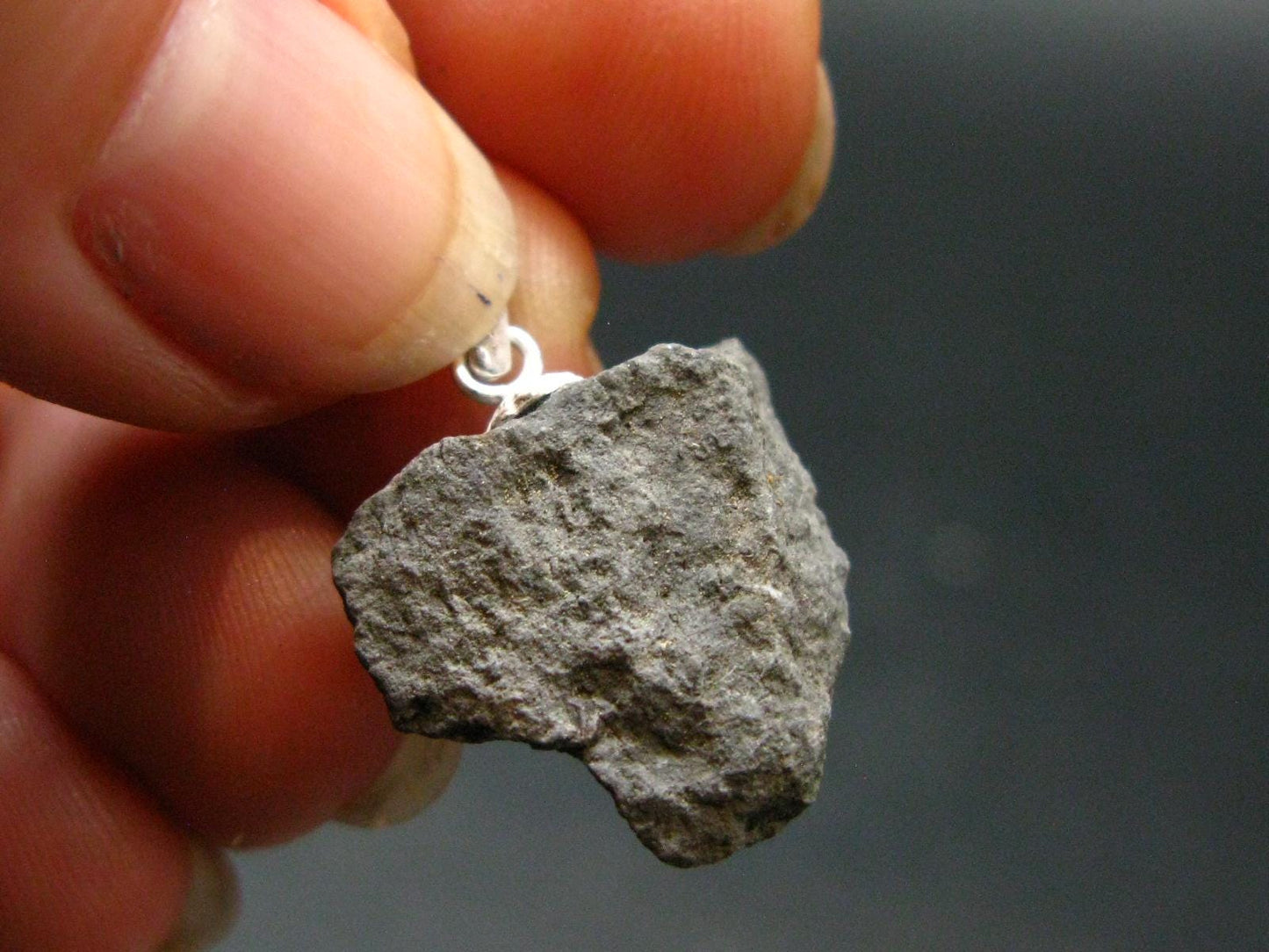 Rare Shammanite Shamanite Master Shamanite Sterling Silver Pendant From USA - 0.9" - 2.11 Grams