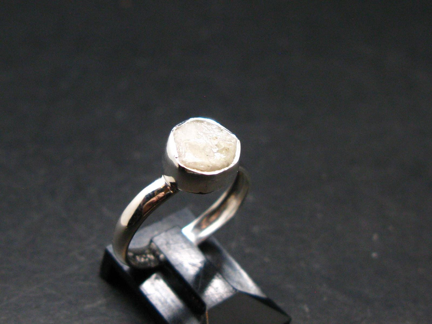 Phenakite Phenacite Sterling Silver Size 7 Ring from Russia - 1.96 Grams