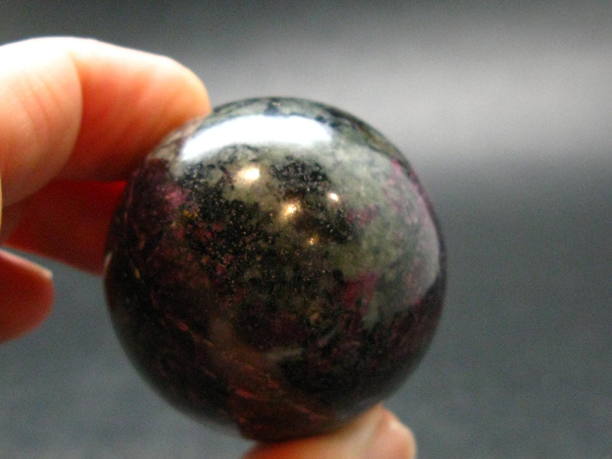 Rare Eudialyte Sphere Ball From Russia - 1.5" - 93.10 Grams