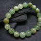 Green Calcite Genuine Bracelet ~ 7 Inches ~ 10mm Round Beads