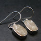 Phenakite Phenacite Silver Earrings From Nigeria - 2.97 Grams