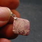 Bixbite Red Emerald Beryl Silver Pendant From Utah USA - 6.5 Carats - 0.9"