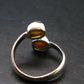 Green Herderite Silver Ring From Brazil - 2.05 Grams - Size 5